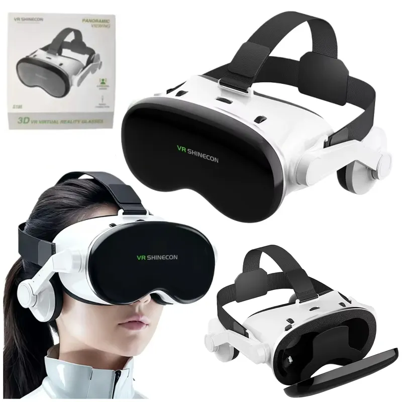 Okulary VR 360 Shinecon G18E Do Smartfona - Filmy Gry