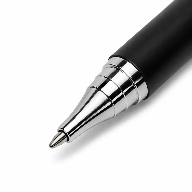 Rysik 2w1 Z Długopisem Stylus Pen Do Tabletu Telefonu - Czarny