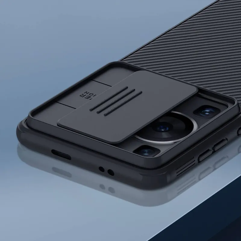 Etui NILLKIN CamShield Pro Huawei Honor Magic 5 Pro - Niebieskie