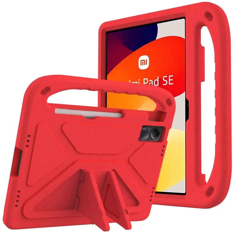 Etui Do XIAOMI Redmi Pad SE 11 2023 Z Podstawką - Czerwone