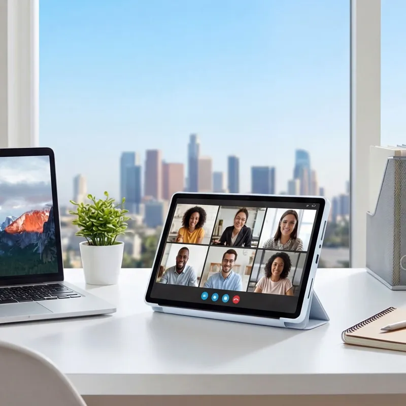 Etui Do XIAOMI Redmi Pad 2 11 2025 Z Klapką I Podstawką - Niebieski