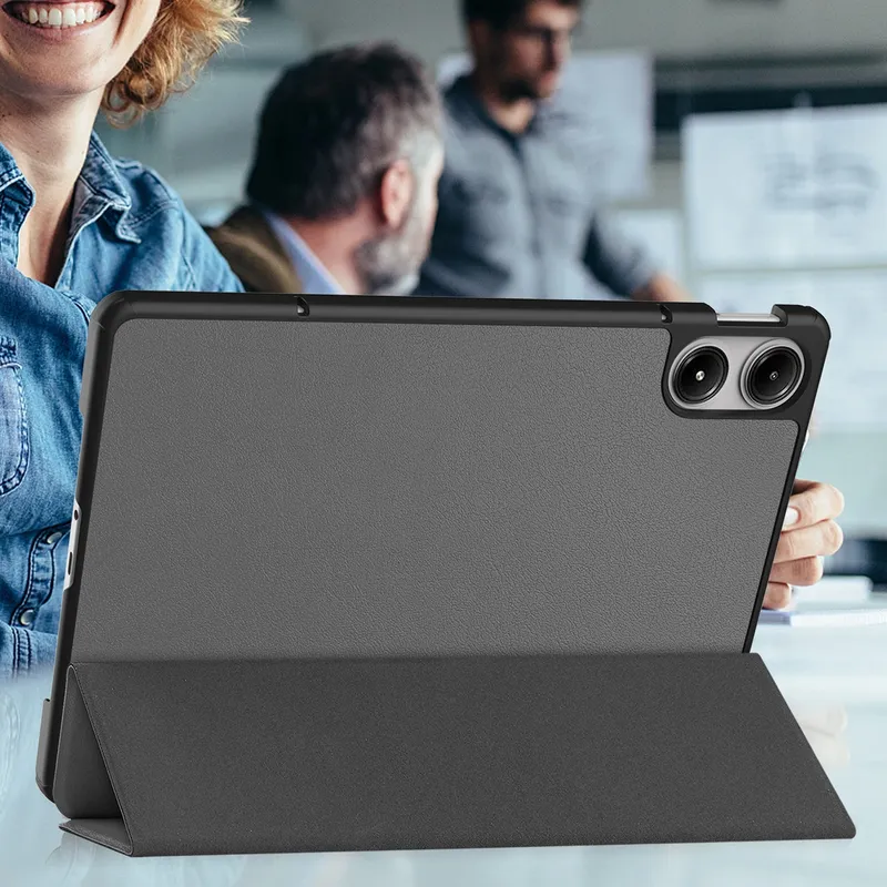 Etui Smart Do XIAOMI Redmi Pad Pro 12.1 2024 Z Podstawką - Szare