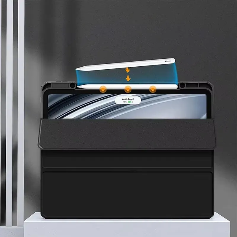Etui Hard Crystal Do IPad Pro 11 Gen 5 M4 2024 - Niebieski