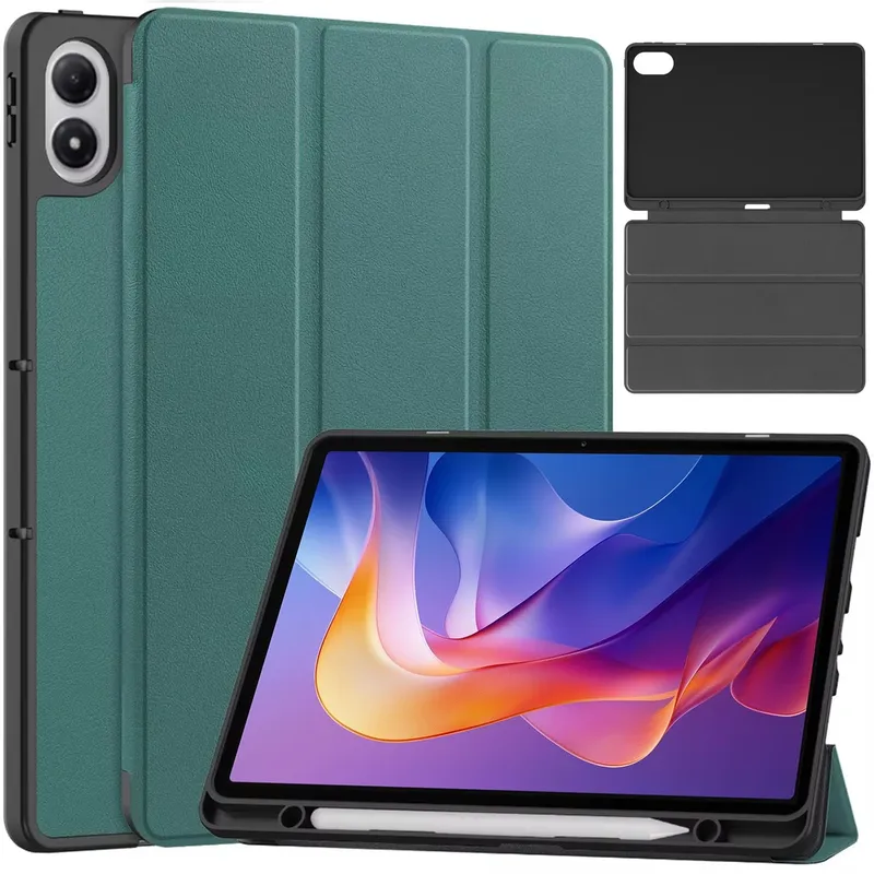 Etui Z Uchwytem Na Rysik Do Redmi Pad 2 11 2025 - Ciemnozielone