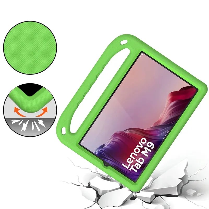 Etui Z Uchwytem FunColor Do Lenovo Tab M9 2023 TB310 - Niebieski