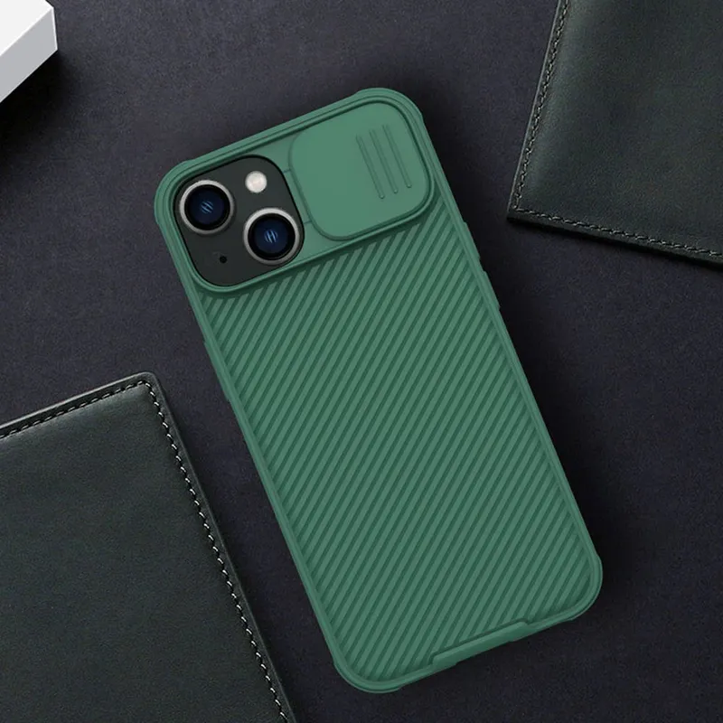 Etui NILLKIN CamShield Pro IPhone 14 Plus Ochrona Aparatu - Czarne