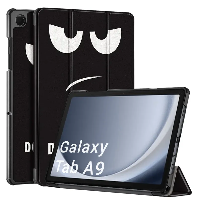 Etui Graficzne SAMSUNG Galaxy Tab A9 8 7 Z Podstawką - Don't Touch Me