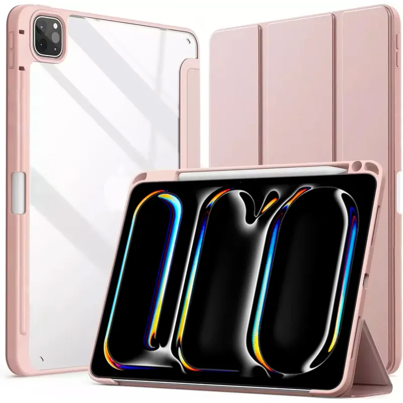 Etui Pencil Do IPad Pro 11 Gen 5 M4 2024 A2836 A2837 A3006 - Różowe