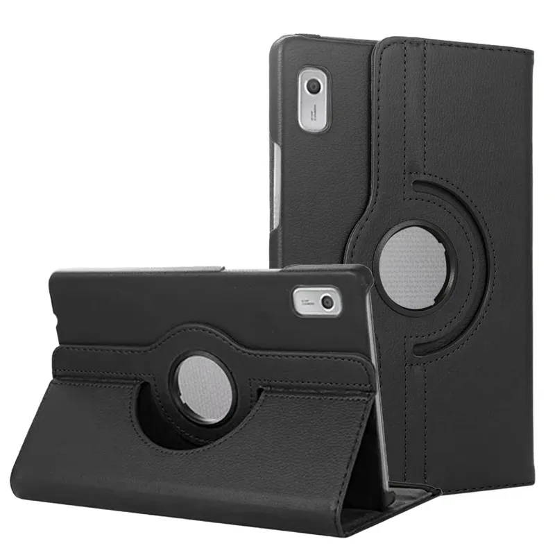 Etui Lenovo Tab M9 2023 TB310 Obrotowe Z Podstawką - Czarne