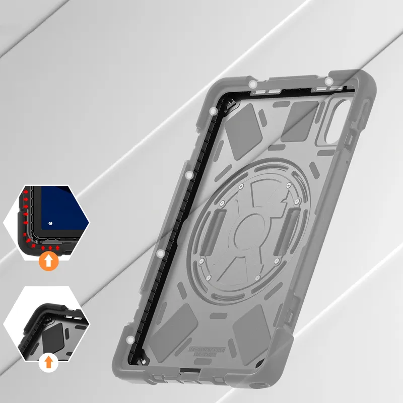 Etui Shockproof Z Uchwytem Do Lenovo Tab M11 10.95 - Czarne