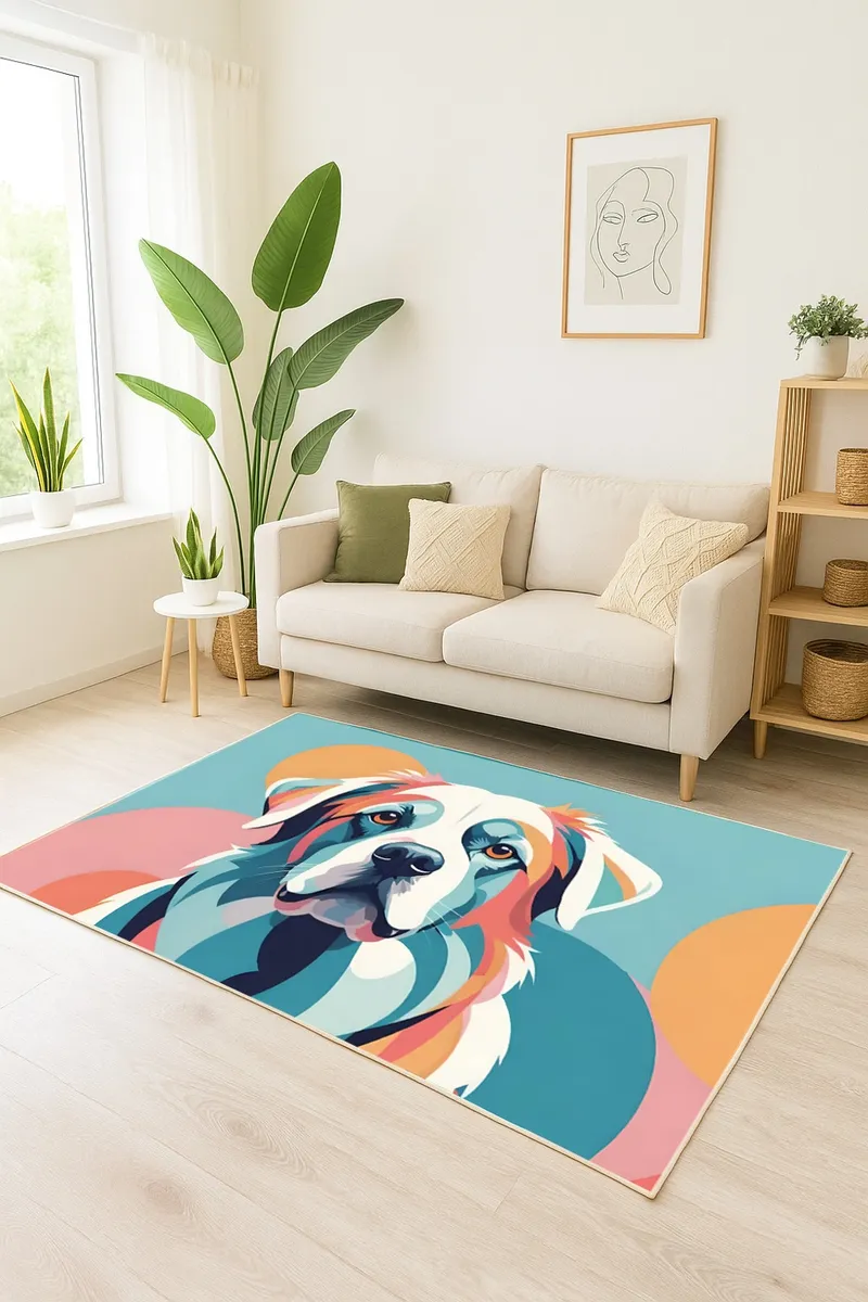 Dywan Gamingowy 3D ColorDog Nowoczesny Wzór Do Pokoju Gracza - ColorDog 170x120 cm