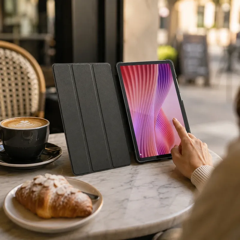 Etui Smart Do Lenovo Tab One 8.7 2025 TB305FU TB305XU - Granatowe