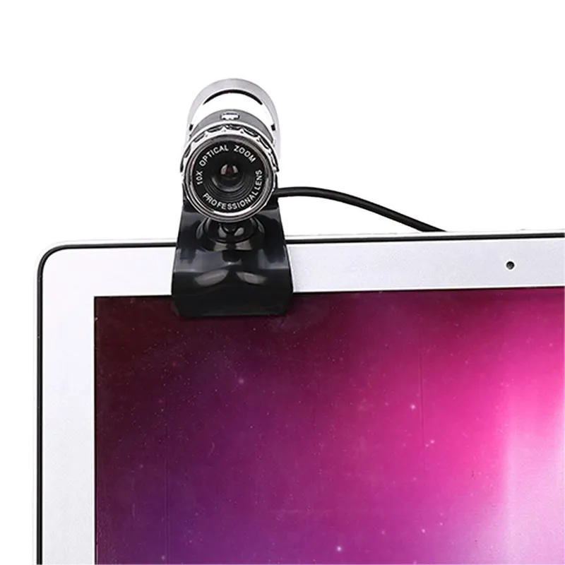 Kamera Internetowa Full HD Z Mikrofonem Do PC Laptop A859 - Czarna