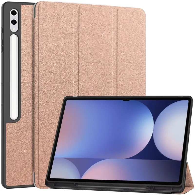 Etui Smart Galaxy Tab S9/S10 Ultra 14.6 X910 X916 X926 - Różowe Złoto