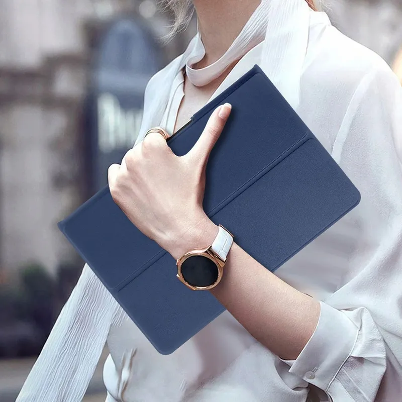 Etui Smart Z Klapką Do Lenovo Tab Plus 11 Granatowe - Granatowy