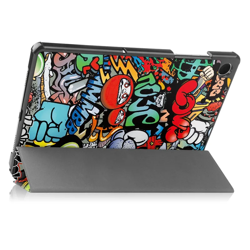 Etui SAMSUNG Galaxy Tab A11+ A9+ 10.9 Z Podstawką - Graffiti