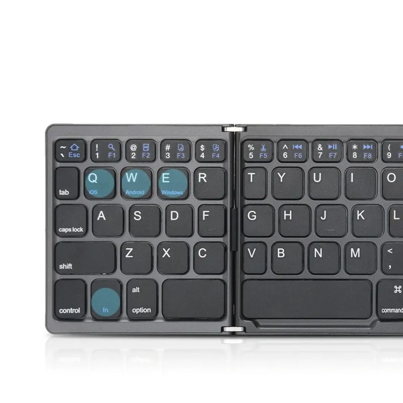 Bezprzewodowa Klawiatura Bluetooth Touchpad Składana 50H