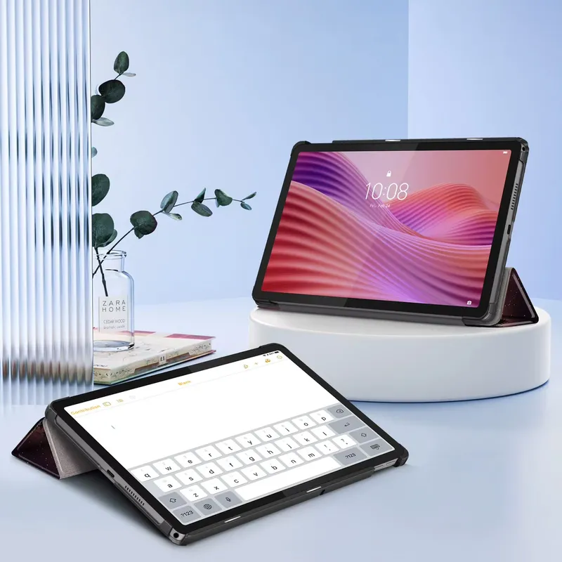 Etui Do Lenovo Tab 10.1 2025 Z Klapką I Podstawką - Wielokolorowe