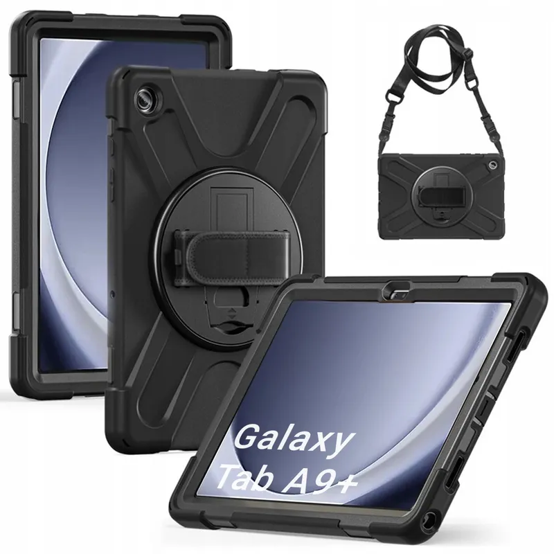 Etui Pancerne Armor Do Galaxy Tab A9 Plus 11 X210/X215/X216 - Czarne