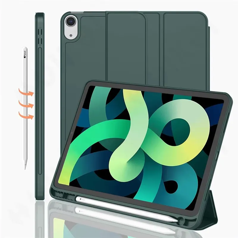 Etui Smart Do IPad 10.9 2022 Gen. 10 / IPad 11 2025 Z Podstawką - Zielone