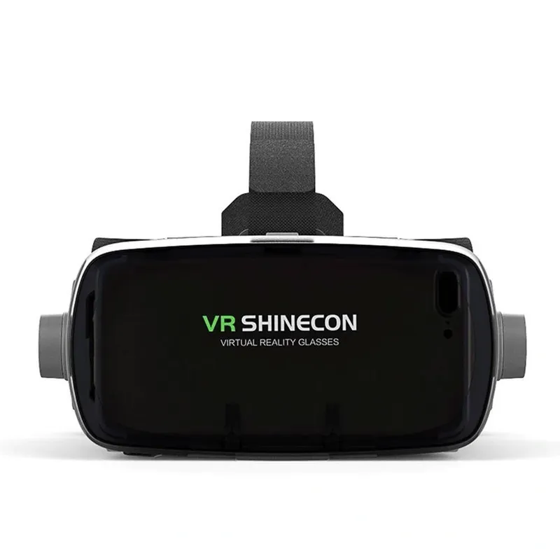 Okulary 3D VR Shinecon G07E Ze Słuchawkami BT Do Smartfona - Czarny