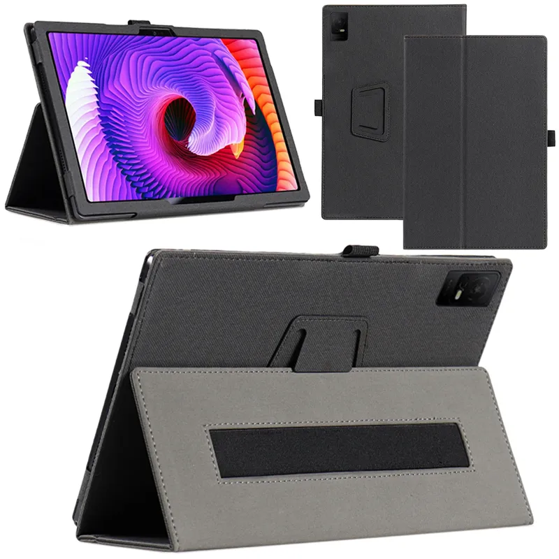Etui Slim Do TCL Tab 10 Gen. 2 8496g 10.36" Z Podstawką - Czarne