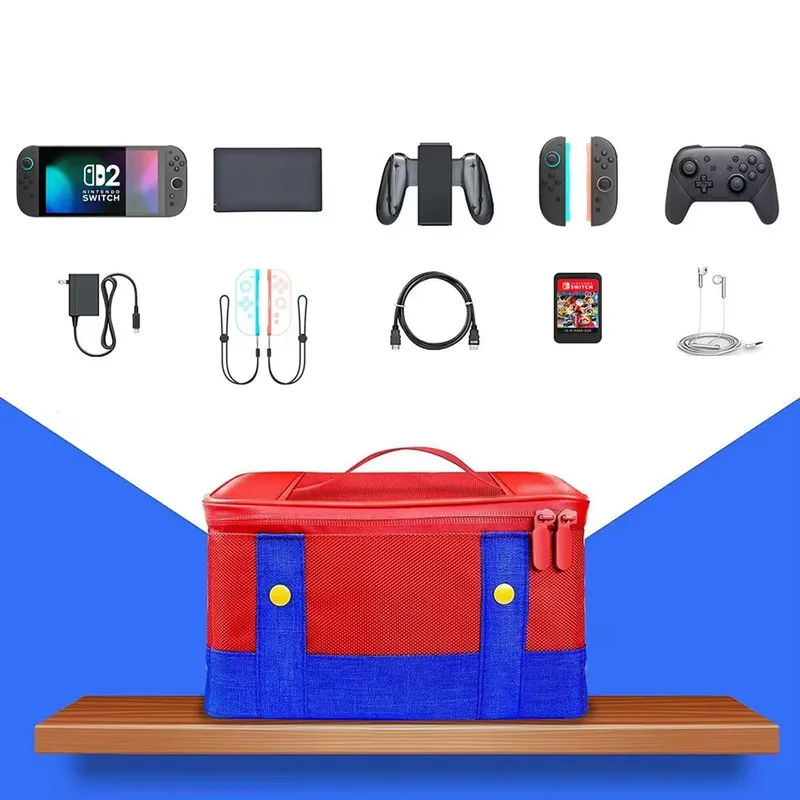 Etui Torba Podróżna Do Nintendo Switch 2 Wodoodporna - Mario