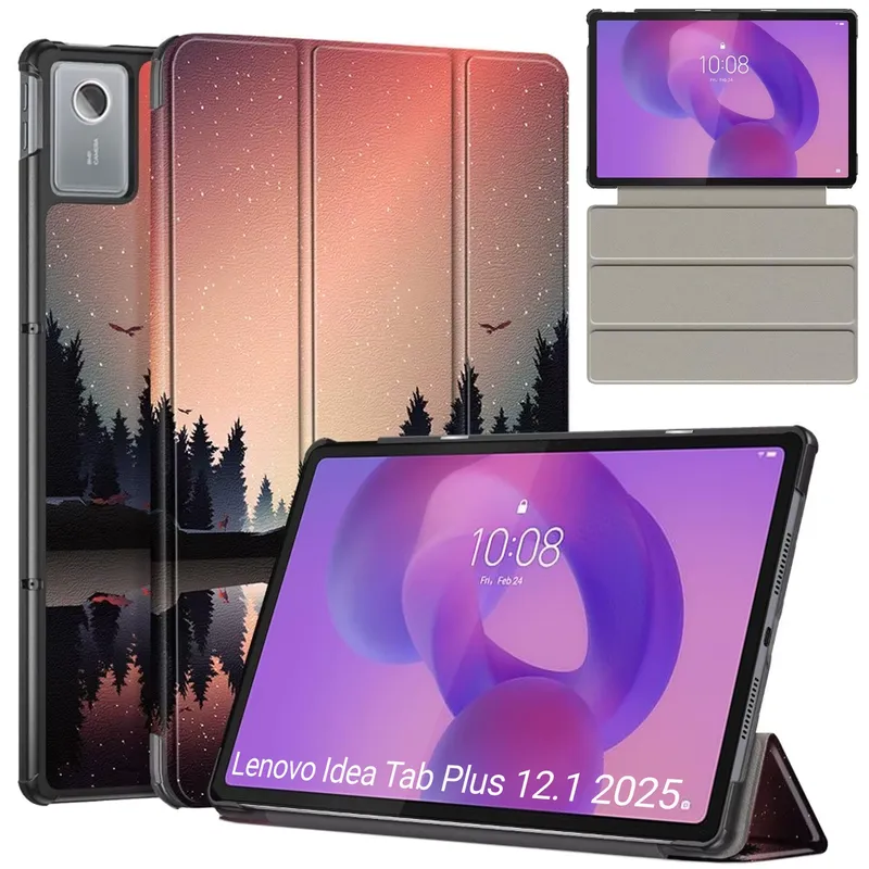 Etui Do Lenovo Idea Tab Plus 12.1 2025 Z Podstawką I Rysnikiem