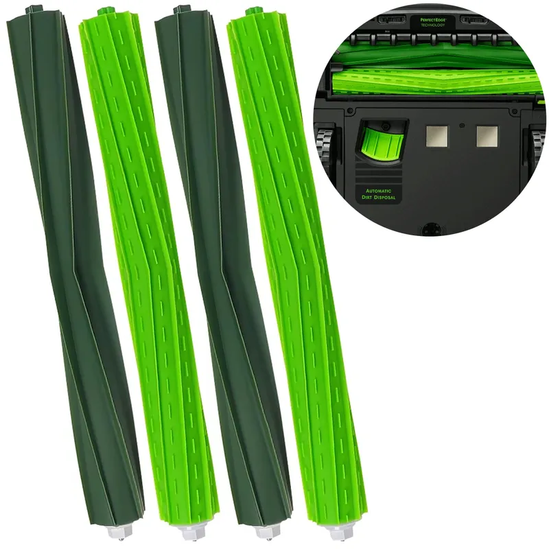 Szczotki Główne Wałki 2 Komplety Do IRobot Roomba S9/S9
