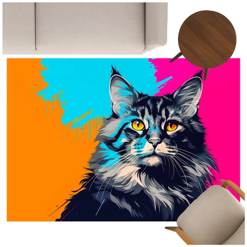 Dywan MainCoon 170x120 cm Miękki Do Salonu I Sypialni - MainCoon 170x120 cm