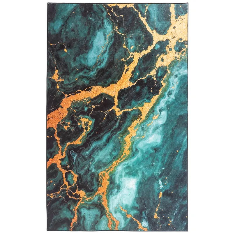 Dywan Novo 200x140 cm Miękki Do Salonu I Sypialni - Malachit