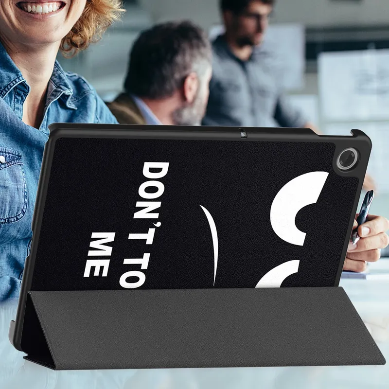Etui Do Lenovo Tab 10.1 2025 Z Klapką I Podstawką - Dont Touch Me