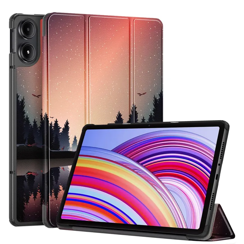 Etui Do XIAOMI Redmi Pad Pro 12.1 2024 Z Klapką I Podstawką - Nocne Jezioro