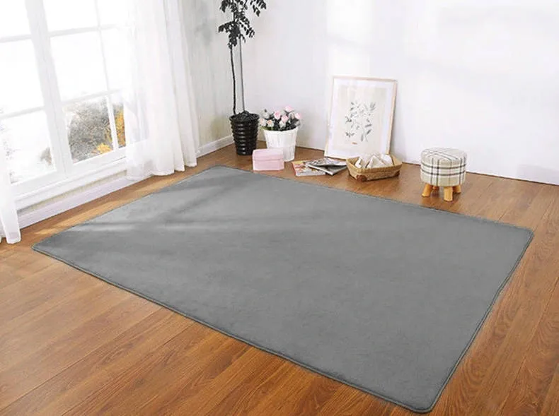 Dywan Polar 170x120 cm Do Salonu I Sypialni - Szary