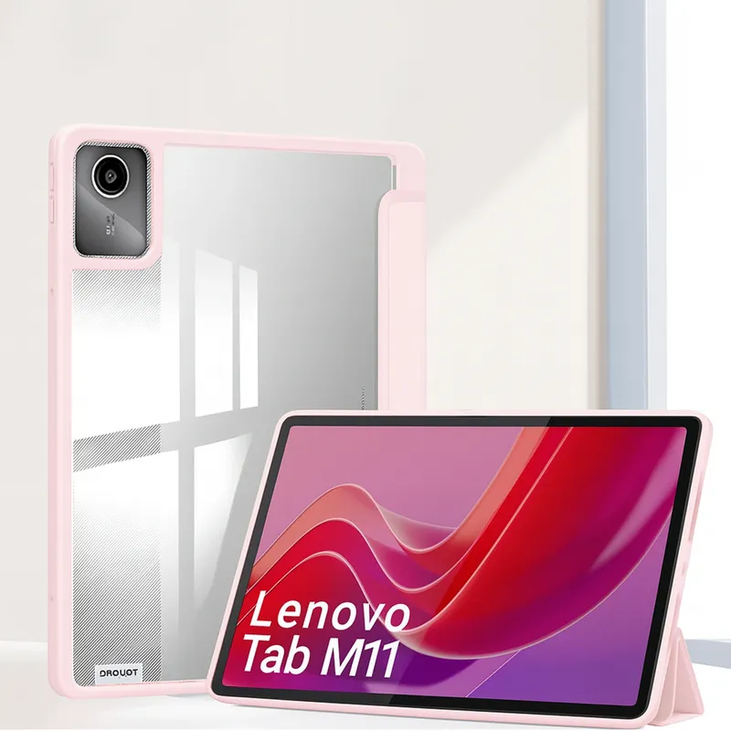 Etui Crystal Do Lenovo Tab M11 10.95 11 K11 K11E TB330 - Różowe