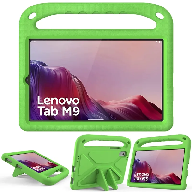 Etui Z Uchwytem FunColor Do Lenovo Tab M9 2023 TB310 - Niebieski