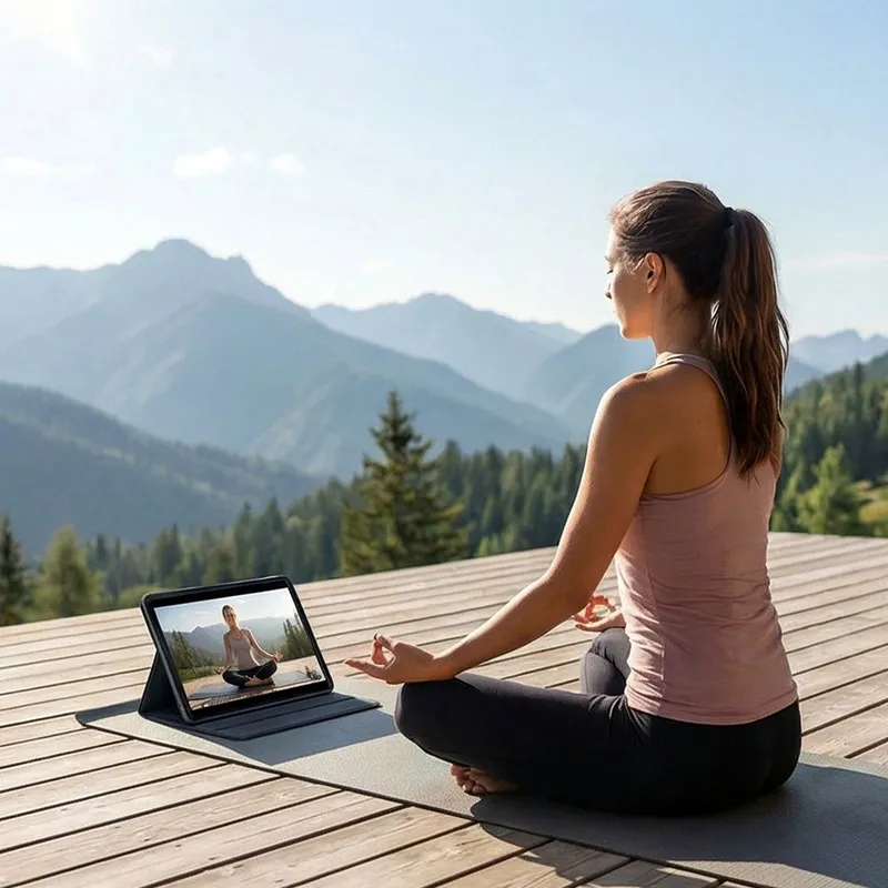 Etui Graficzne Do XIAOMI Pad 7/PAD 7 Pro 11.2 Z Podstawką - Wielokolorowe