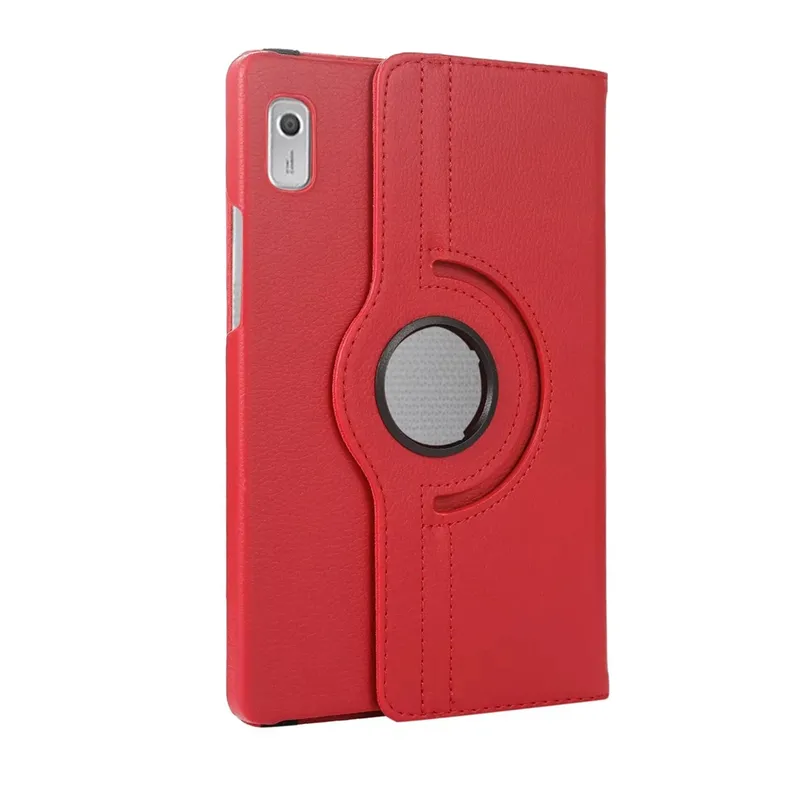 Etui Obrotowe Składane Lenovo Tab M9 2023 TB310 9" - Czerwone