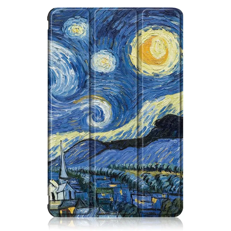 Etui Graficzne Z Klapką Galaxy Tab S6 Lite 10.4 - Starry Sky