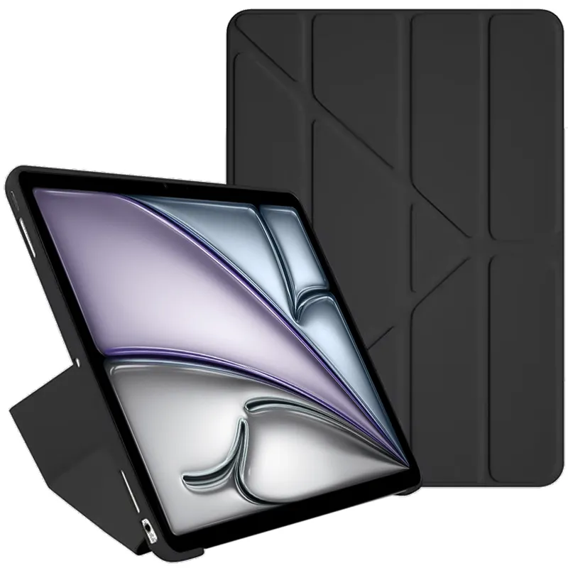 Etui Trifold Do IPad Pro 11 Gen 5 M4 2024 A2836 A2837 A3006 - Czarne