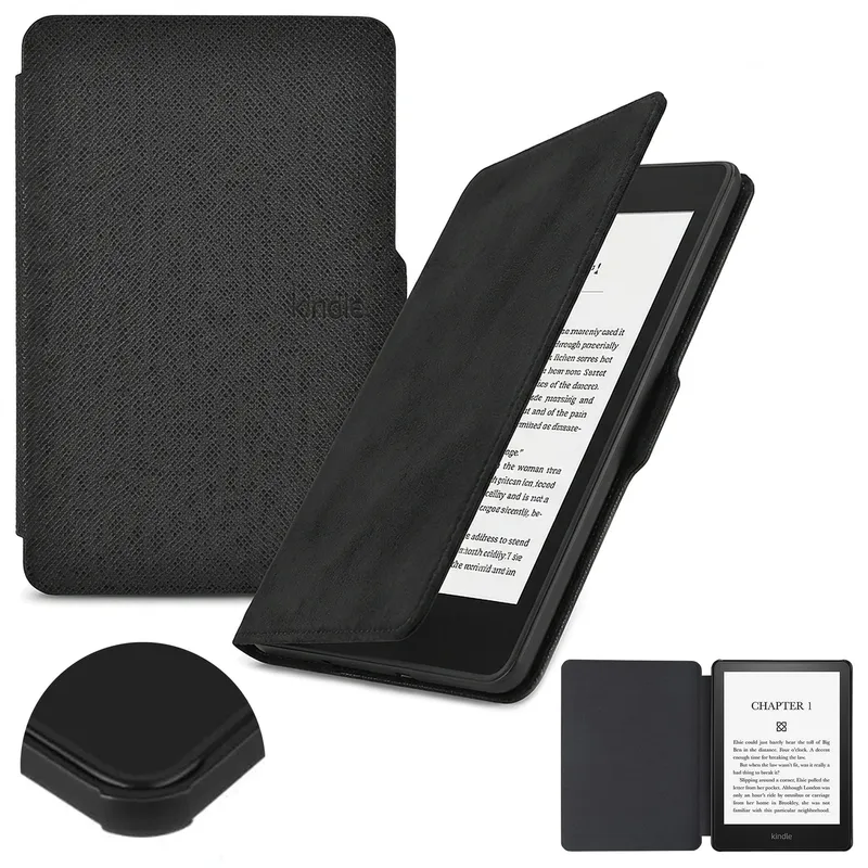 Etui Do Kindle Paperwhite 1 2 3 Z Podstawką - Czarne