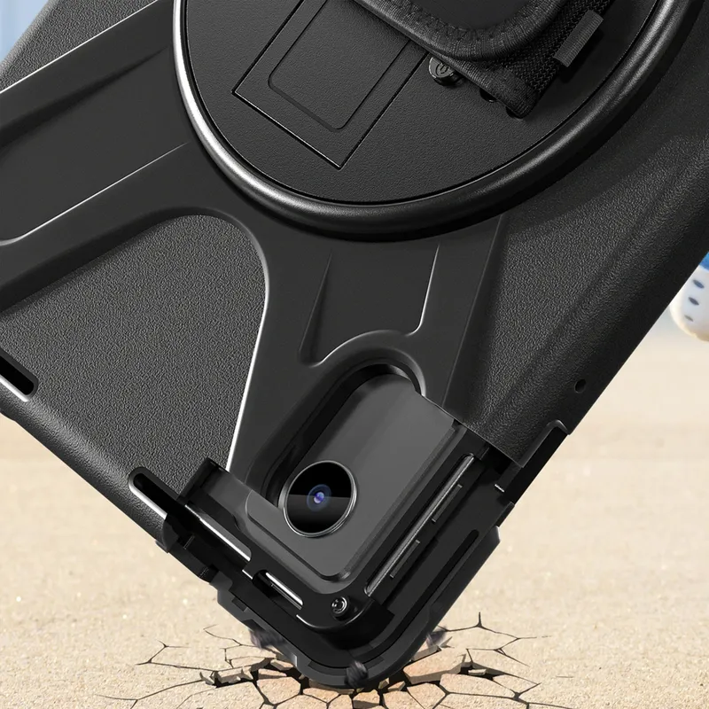 Etui Pancerne Do Lenovo IdeaTab 11" Z Podstawką I Uchwytem - Czarne