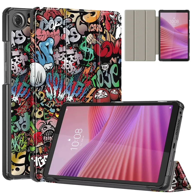 Etui Graficzne Do Lenovo Tab One 8.7 2025 TB305FU TB305XU - Graffiti