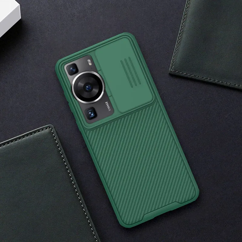 Etui NILLKIN CamShield Pro Huawei Honor Magic 5 Pro - Niebieskie