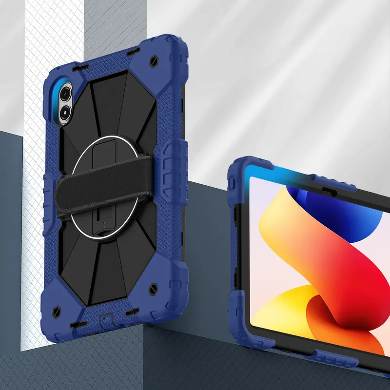 Etui Pancerne Z Uchwytem Do Redmi Pad Pro 2 12.1 2025 - Granatowe