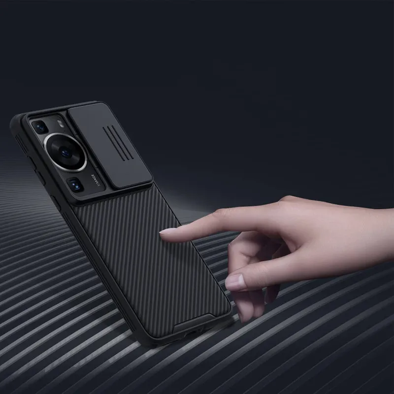 Etui NILLKIN CamShield Pro Huawei Honor Magic 5 Pro - Niebieskie