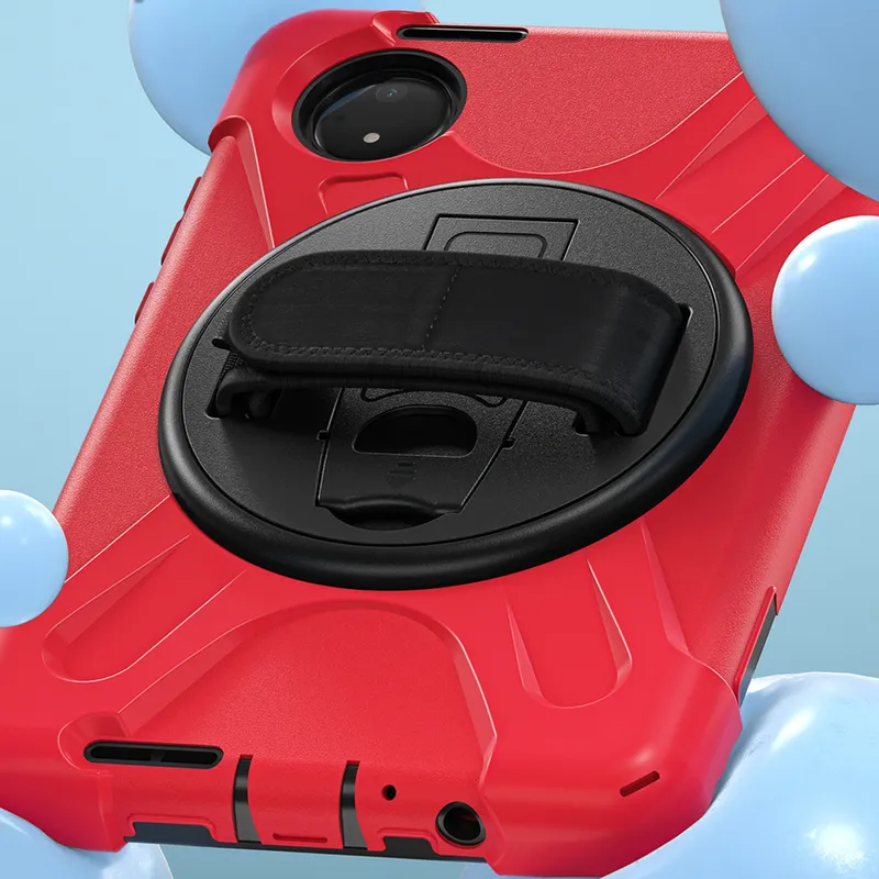Etui Pancerne Shockproof Do XIAOMI Redmi Pad SE 8.7 2024 - Czerwone