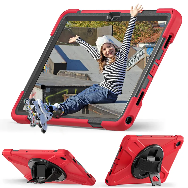 Etui Shockproof Do SAMSUNG Galaxy Tab A9 Plus 11 X210 X215 X216 - Czerwone