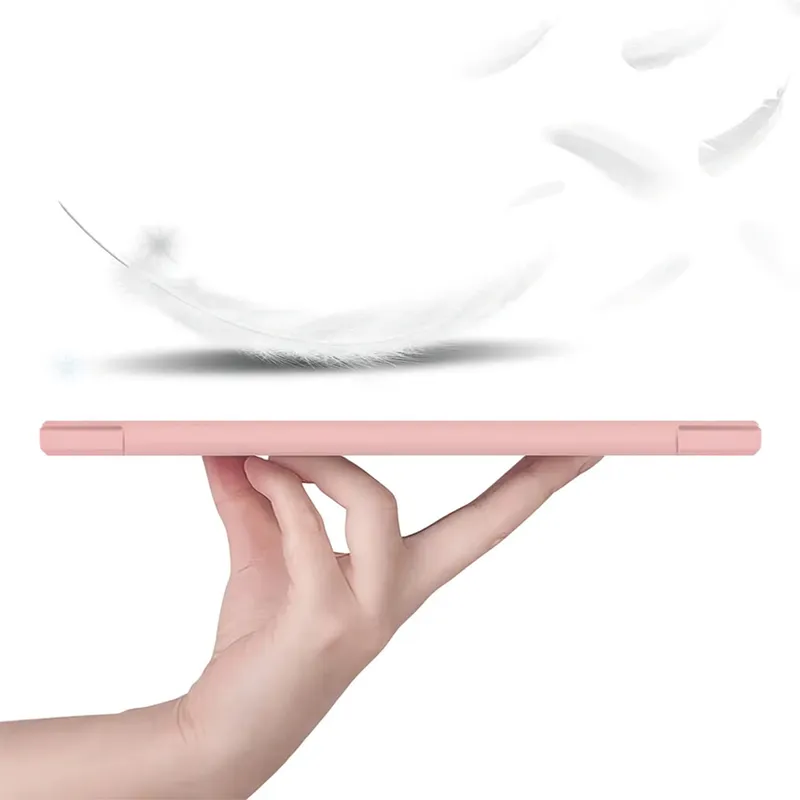 Etui Z Klapką Clear Do Lenovo Tab K11 Plus 11.45 - Różowe