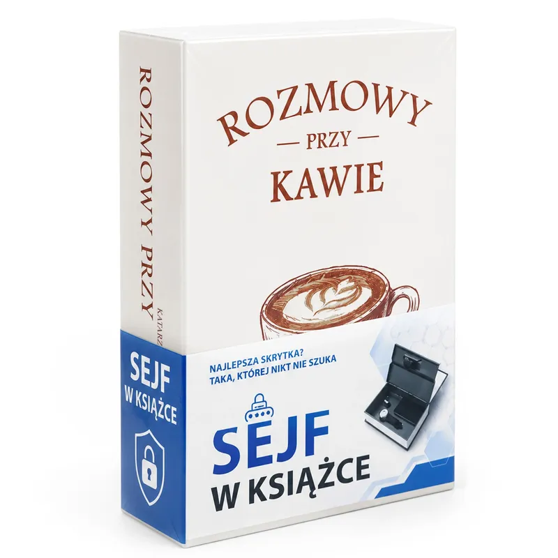 Sejf Książka Skrytka Na Szyfr MB6 VILLAGO - Rozmowy Przy Kawie